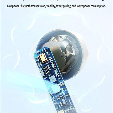 E16 Bluetooth headset-Beige.