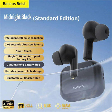 E17 Bluetooth headset-Black.