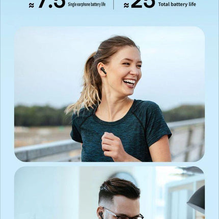 E17 Bluetooth headset-White.