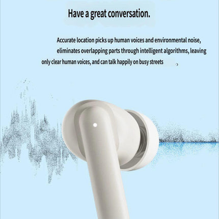 E17 Bluetooth headset-White.