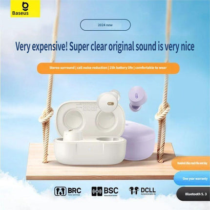 E18 Bluetooth headset-White.