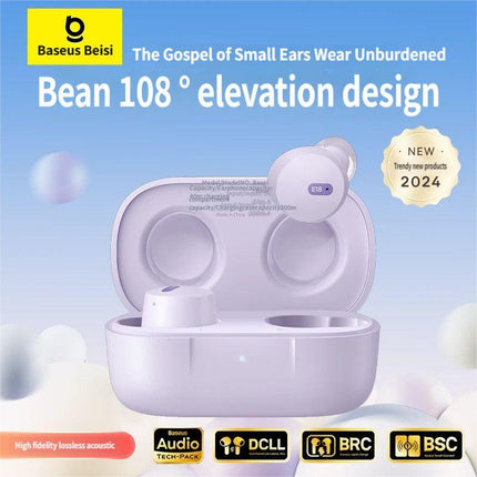 E18 Bluetooth headset-White.