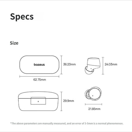 E18 Bluetooth headset-White.