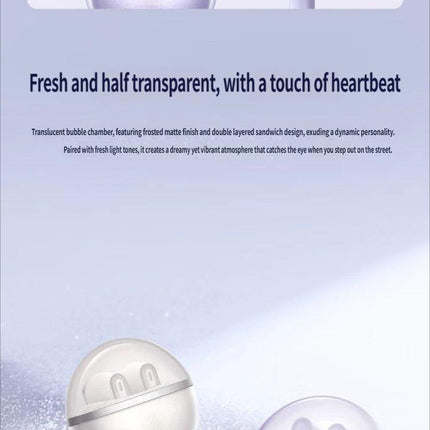 E5 Bluetooth headset-Pink.