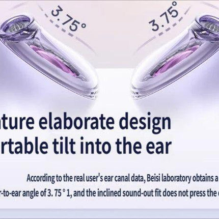 E5 Bluetooth headset-Pink.
