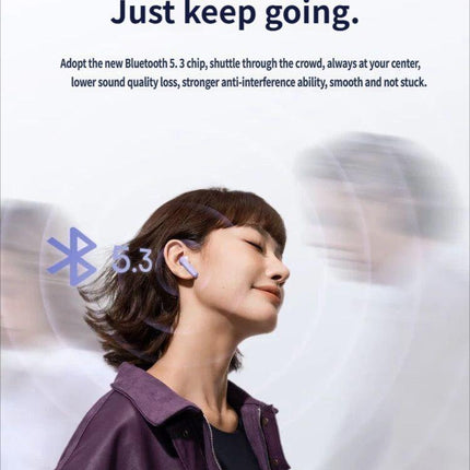 E5 Bluetooth headset-Pink.