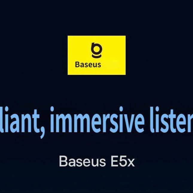 E5x Bluetooth headset-Black.