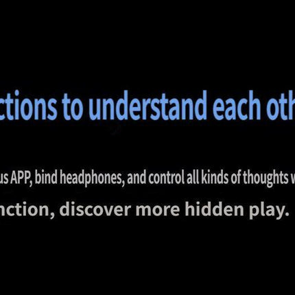 E5x Bluetooth headset-Black.