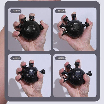 Five-finger strength tester-Black20kg.