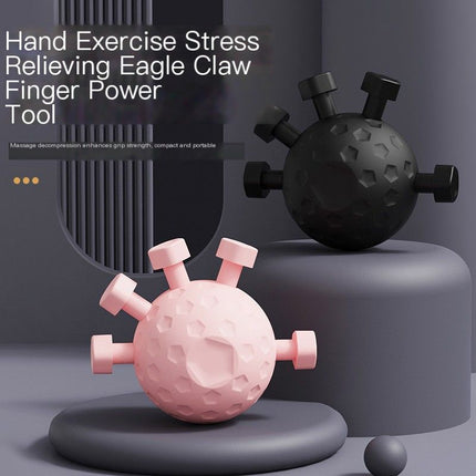 Five-finger strength tester-Pink45kg.