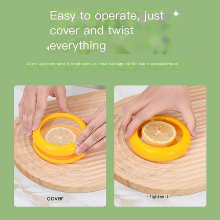Fruit and vegetable preservation box-Avocado-Silicone.