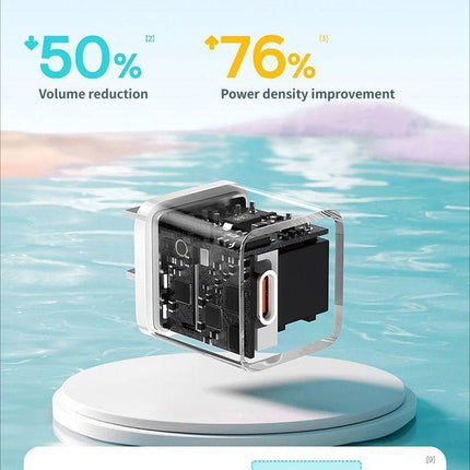GaN5 Fast charging charger mini 1C 20W-Blue.