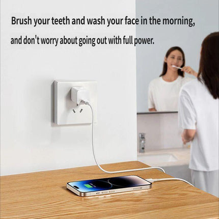 GaN5 Fast charging charger mini 1C 20W-Blue.