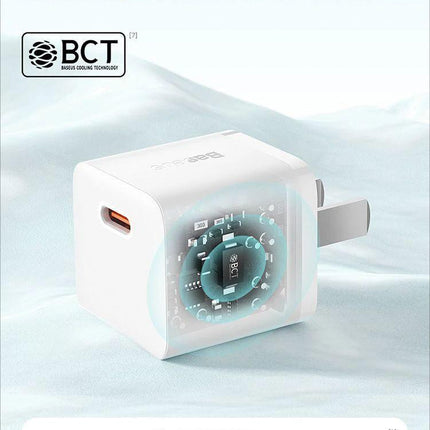 GaN5 Fast charging charger mini 1C 20W-Blue.