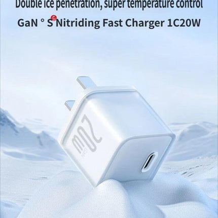 GaN5S Fast charging charger 1C 20W-Yellow.