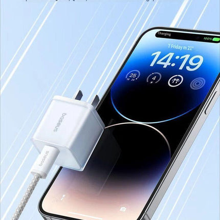 GaN5S Fast charging charger 1C 20W-Yellow.