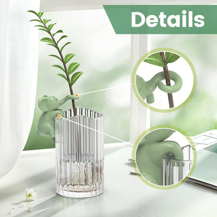 Hydroponic Plant Support Frame-White.