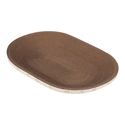 LargeCatScratcher,OvalShape,58x42cm-ThinStyle.