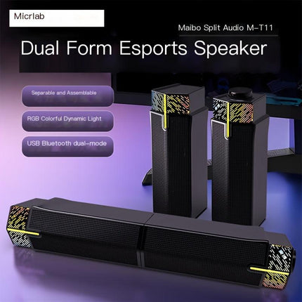 M-T11 Bluetooth wired speaker-Black.