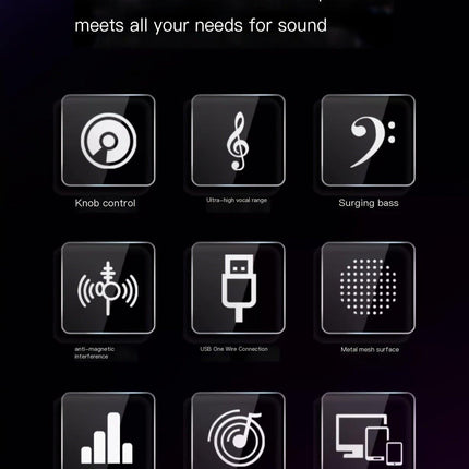 M-T11 Bluetooth wired speaker-Black.