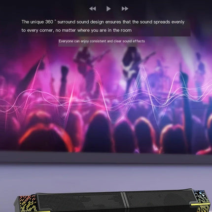 M-T11 Bluetooth wired speaker-Black.