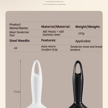 StainlessSteelMeatTenderizer.