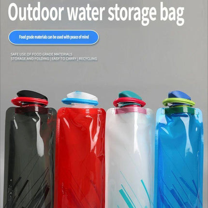 Portable Water Bottle - Black.