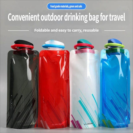 Portable Water Bottle - White.