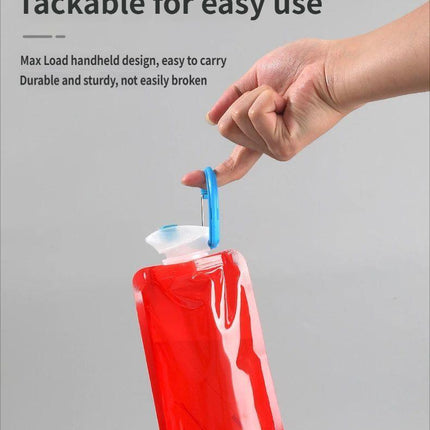 Portable Water Bottle - White.