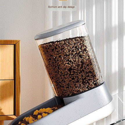 Pet automatic feeder-Pink Water Dispenser.