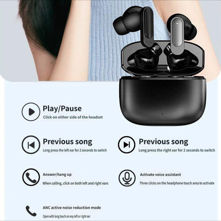 QL-60max Bluetooth headset-Black.