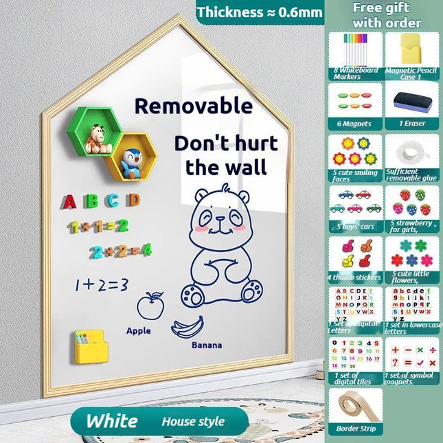 WhiteSquareFrame-ExtraThickPremiumQuality-60*90cm.
