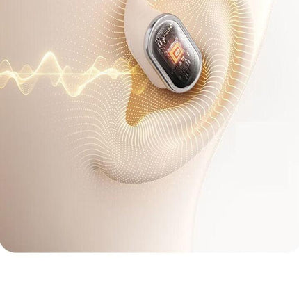 S16 Bluetooth headset-Beige.