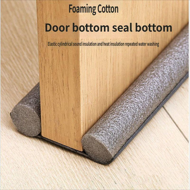 Door gap and bottom sealing strip-Brown.