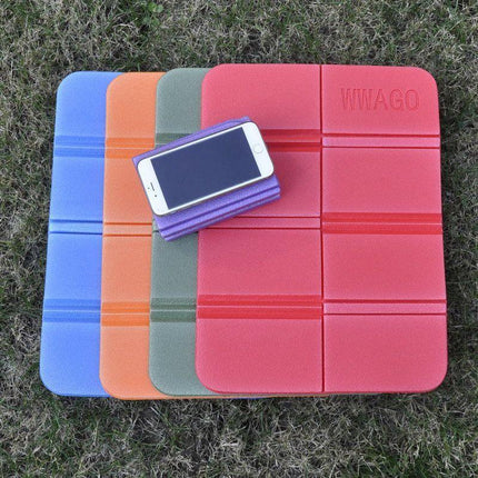 Folding picnic mat-Blue.