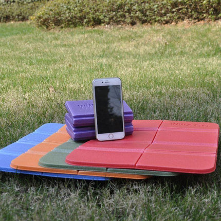 Folding picnic mat-Blue.