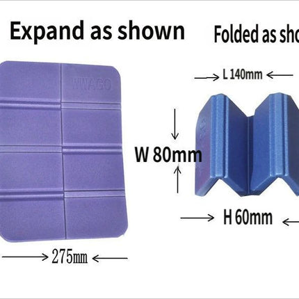 Folding picnic mat-Green.