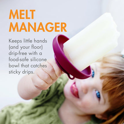 Silicone Popsicle stand-Pink.