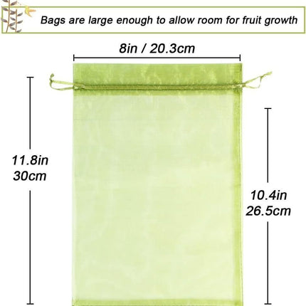 Insect-proofmeshbags,skyblue,20-pack.