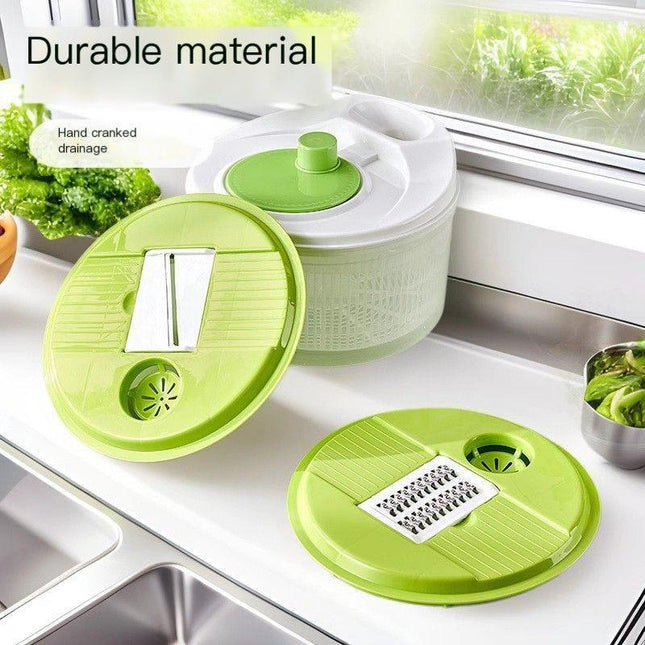 Vegetable washing basket-Green Basic Model.