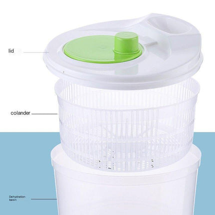 Vegetable washing basket-Green Basic Model.