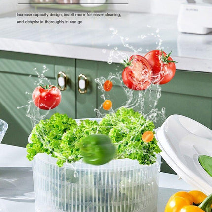 Vegetable washing basket-Green Basic Model.