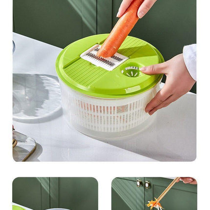 Vegetable washing basket-Green Basic Model.