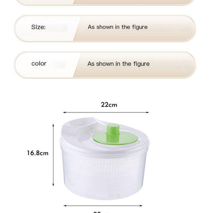 Vegetable washing basket-Green Basic Model.
