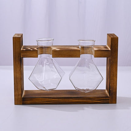 HydroponicWoodenFramewithSnap-On-DiamondDoubleBottle.
