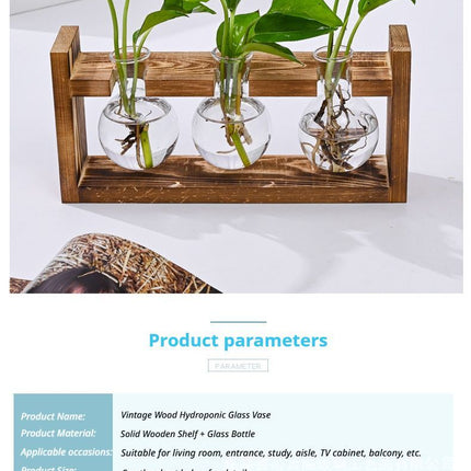 HydroponicWoodenFramewithSnap-On-DiamondTripleBottle.