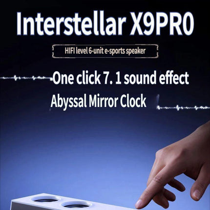 X9-Pro Bluetooth wired speaker-White.