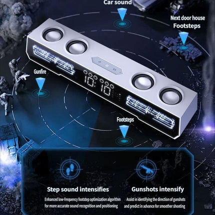 X9-Pro Bluetooth wired speaker-White.
