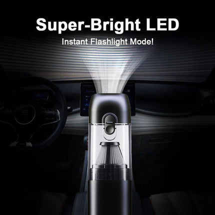 3-in-1 Portable Handheld Cordless Vacuum with 200000pa Suction Power for Small Jobs, Car, Office Desk, Keyboards.