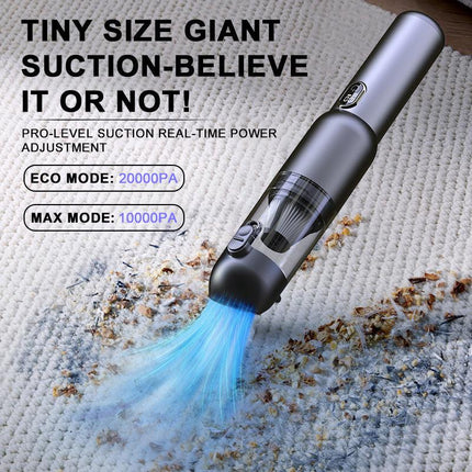 3-in-1 Portable Handheld Cordless Vacuum with 200000pa Suction Power for Small Jobs, Car, Office Desk, Keyboards.
